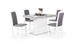 Kép 1/13 - Flóra asztal Barbi székekkel | 4 személyes étkezőgarnitúra
