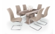 Kép 1/6 - Flóra asztal Emma székekkel, 6 személyes étkezőgarnitúra