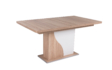 Kép 9/17 - Aliz 160 cm-es asztal sonoma - rusztik fehér színben