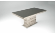 Kép 6/21 - Flóra Plusz asztal antracit - san remo 160 cm széles