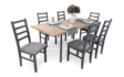 Kép 1/8 - Tiffany  asztal - Niki székekkel 6 személyes étkezőgarnitúra