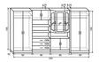 Kép 2/4 - UNI Viktória szekrénysor 320 cm