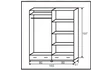 Kép 2/5 - Next Gardrób 160 cm