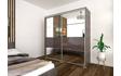Kép 11/16 - Mirror tolóajtós gardrób | 180 cm