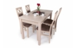 Kép 1/11 - Berta asztal Herman székekkel, 4 személyes étkezőgarnitúra