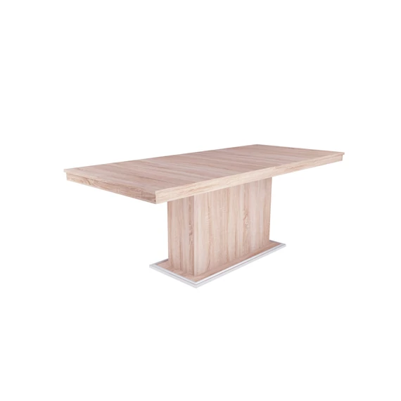 Flóra 160cm-es asztal sonoma tölgy