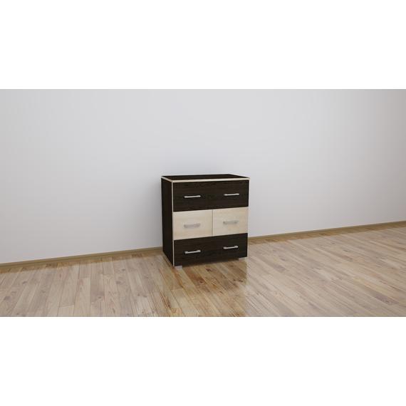 3 fiókos komód Wenge - juhar
