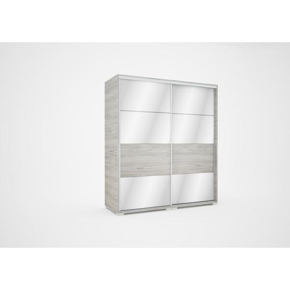 Mirror tolóajtós gardrób 180 cm széles