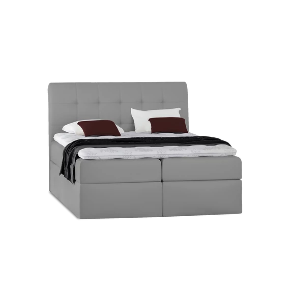 Typ50 boxspring ágy - 1 - Szürke (Trinity 14)