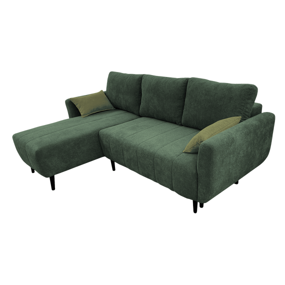 Relax bis sarokülő - olajzöld ( Asti 20 + Elma 12 + Asti 28)