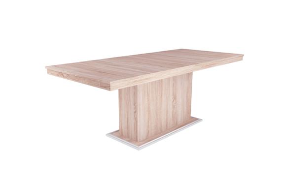 Flóra 160cm-es asztal sonoma tölgy 