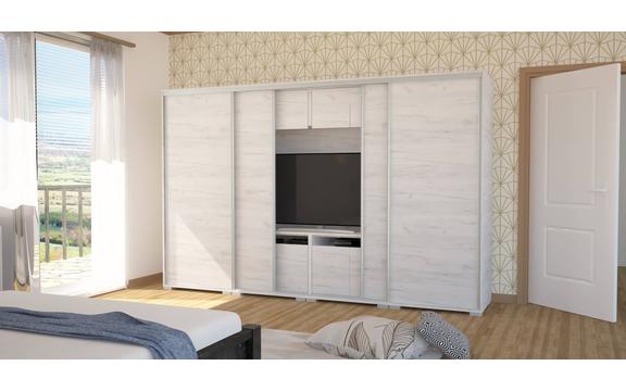 Bond TV-s gardrób 318 cm széles