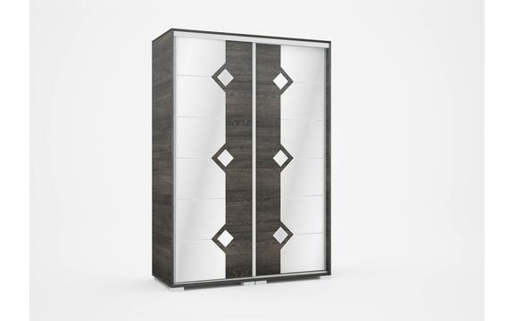 Diamond tolóajtós gardrób 140 cm széles