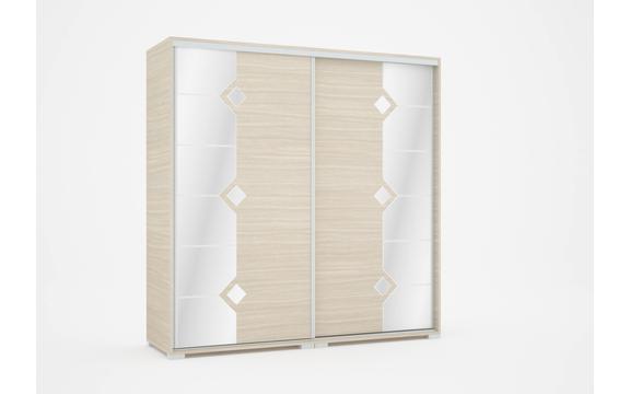 Diamond tolóajtós gardrób 200 cm széles