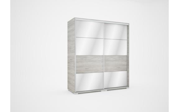 Mirror tolóajtós gardrób 180 cm széles