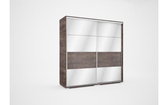 Mirror tolóajtós gardrób 200 cm széles