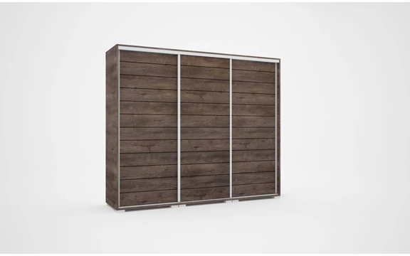Porto gardrób 239 cm, Iszap tölgy