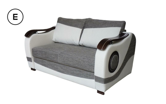 Rafi 2-es kanapé ágyazható szivacsos