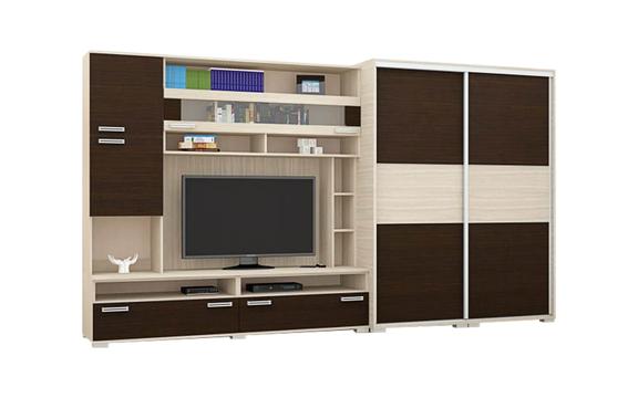 Tokylux gardróbos nappali szekrénysor 360 cm-es