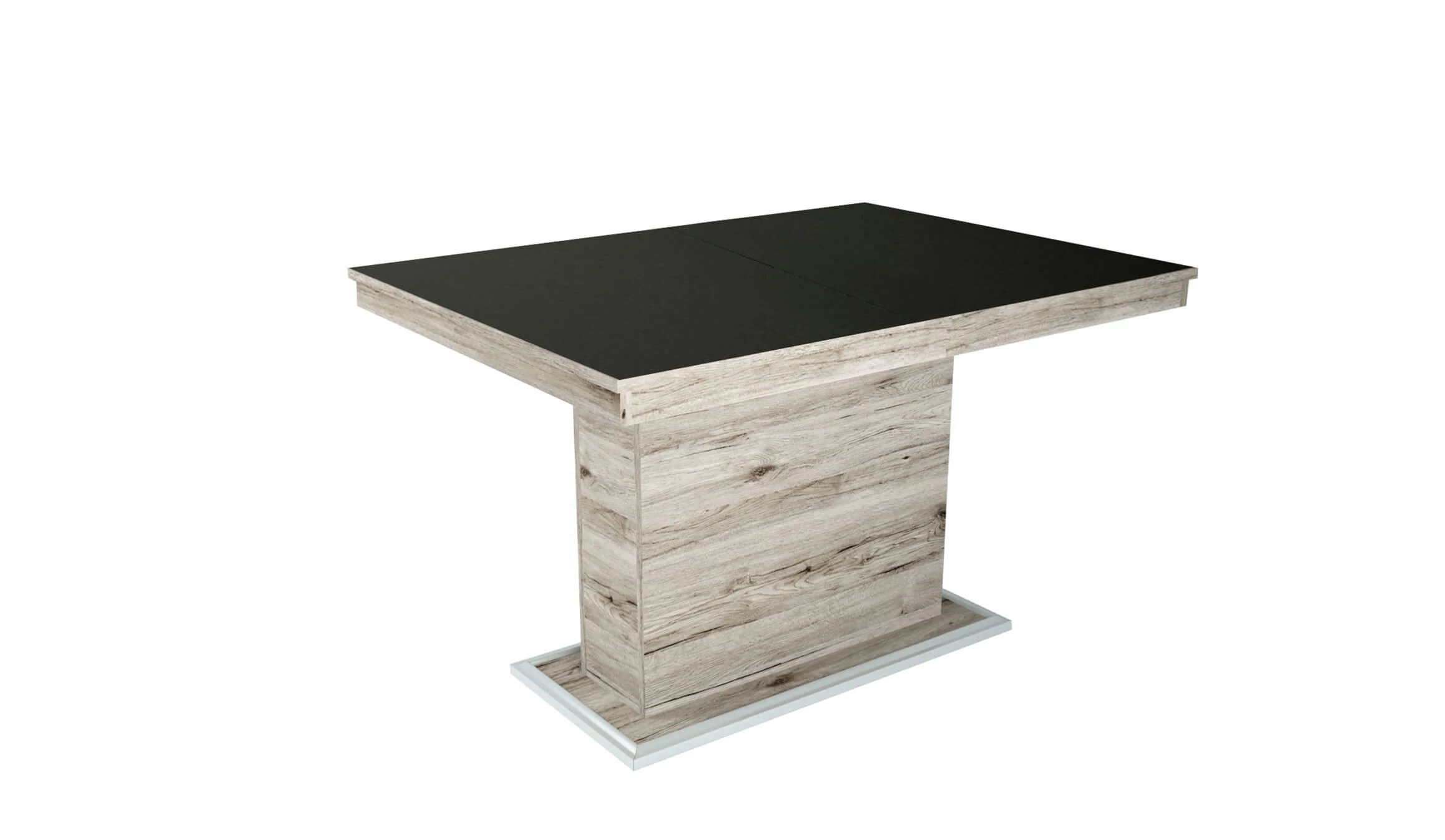 Flóra Plusz asztal | 120cm(+40cm) x 80cm | Választható asztallap színnel