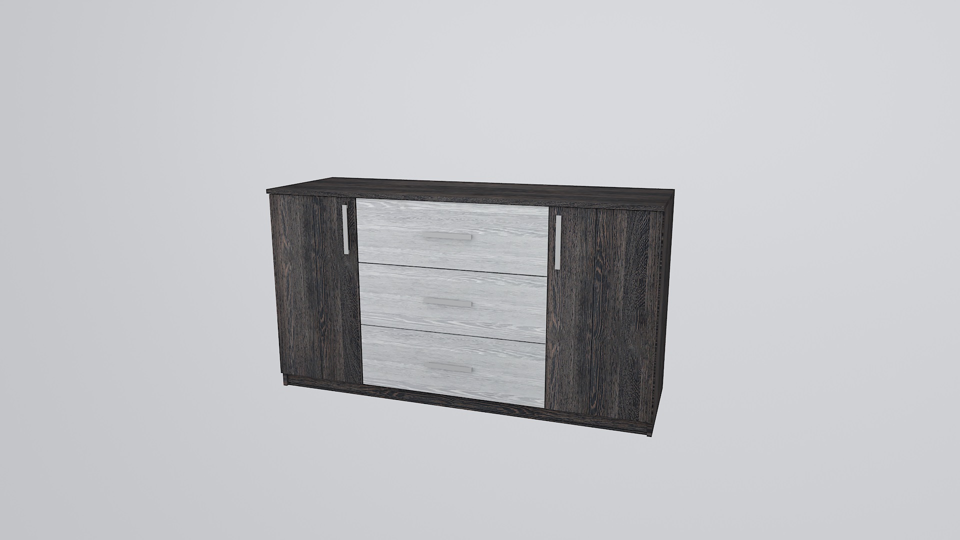 160-as komód S.Wenge - V.Wenge