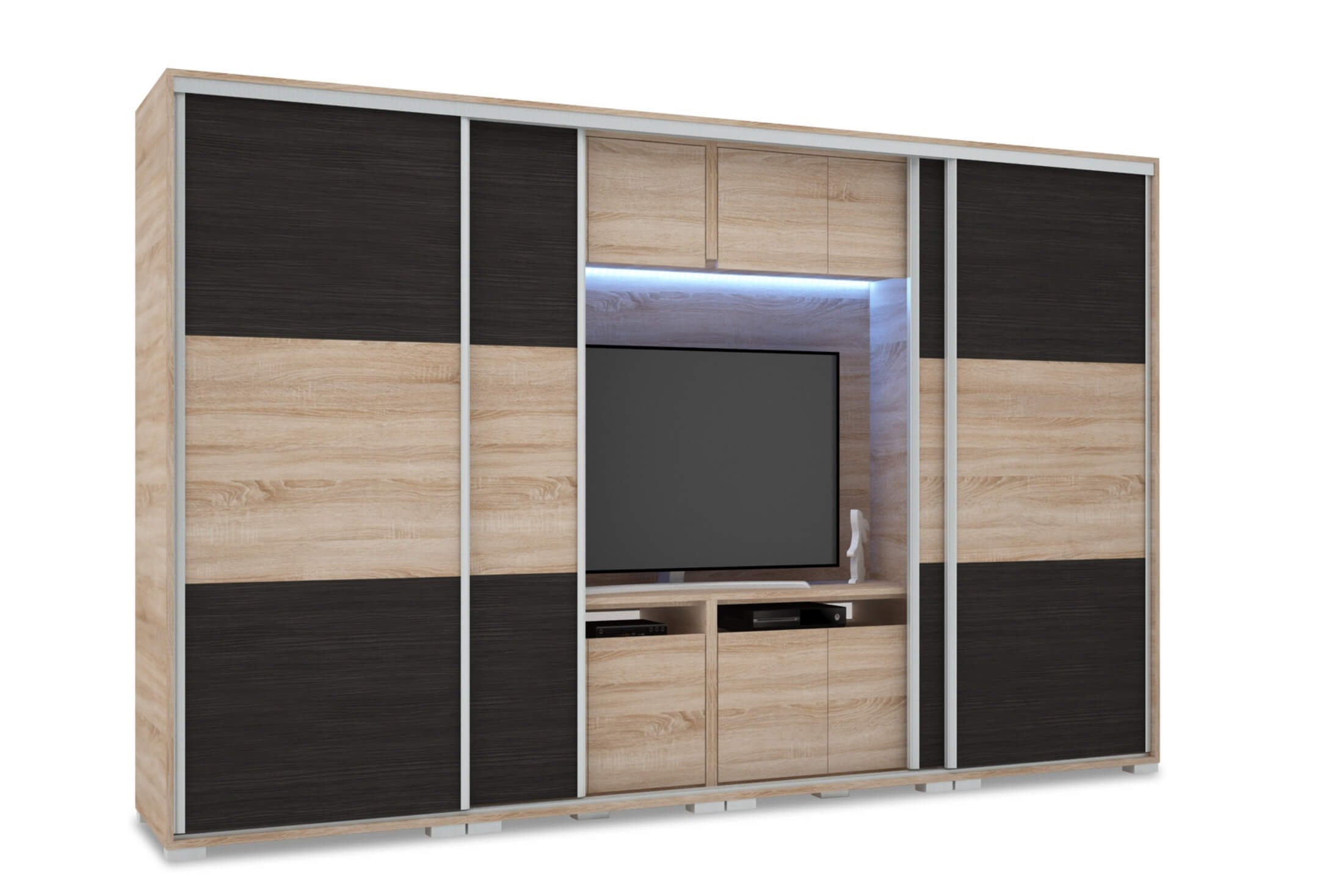 Lux TV-s gardrób | 318 cm