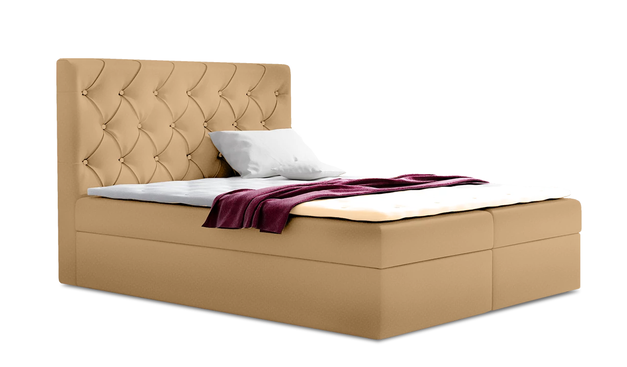 TYP56  boxspring ágy - fedőmatraccal | 160x200 cm