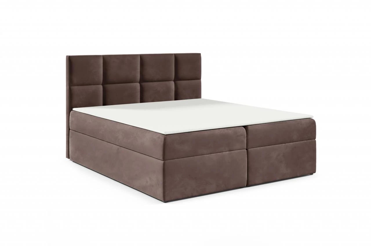 TYP57  boxspring ágy - fedőmatraccal | 140x200 cm