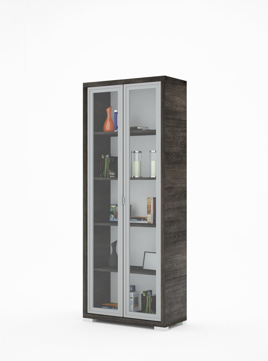 Vitrines polcos elem | 80 cm